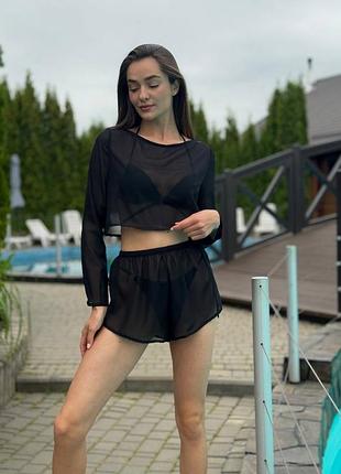 Парео топ и шорты