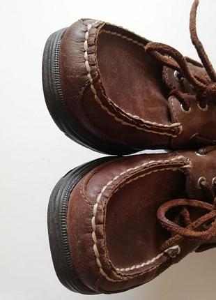 Детские кожаные лоферы sperry 7
