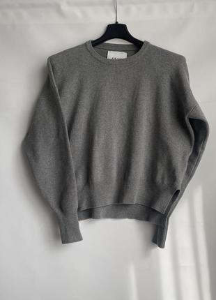 Кофта сіра stay пуловер светр базовий світшот базовий6 фото