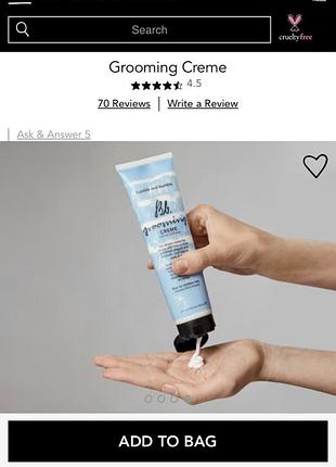 Зволожуючий крем для укладки bumble and bumble grooming creme