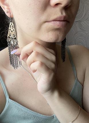 Сережки висюльки