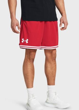 Мужские красные шорты ua perimeter short