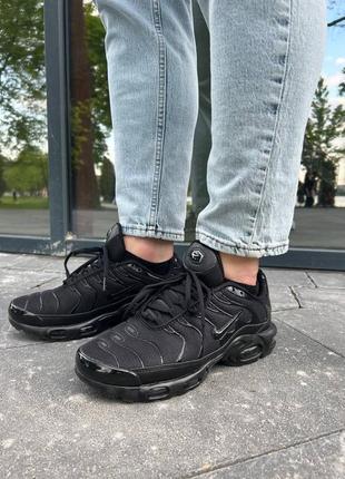 Nike air max plus tn black1 фото