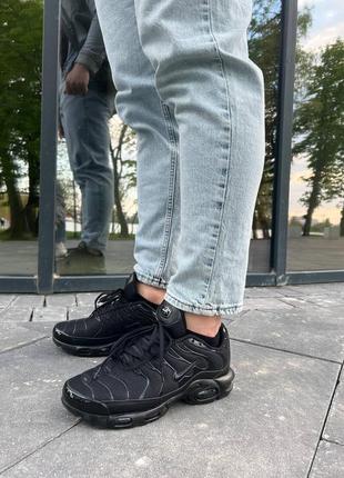 Nike air max plus tn black10 фото