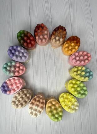 Натуральное антицеллюлитное мыло- скраб