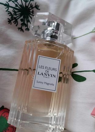 Les fleurs de lanvin sunny magnolia туалетна вода 50 мл.
