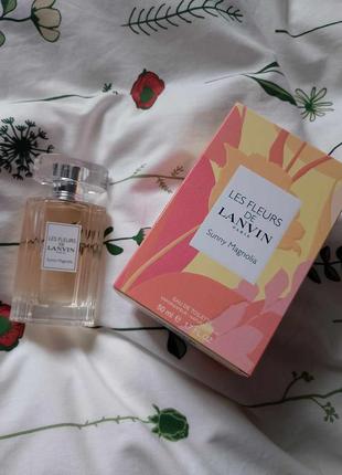 Les fleurs de lanvin sunny magnolia туалетна вода 50 мл.6 фото