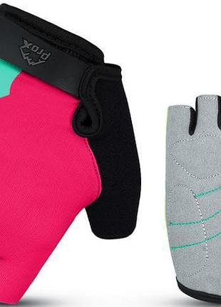 Велорукавиці prox kids basic рожевий (a-pz-0910) — xs