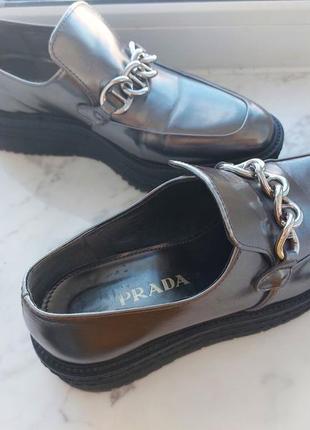 Prada лоферы женские 3