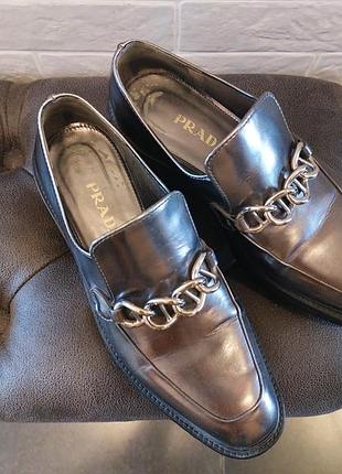 Prada лоферы женские 4