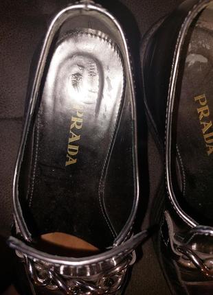 Prada лоферы женские 5