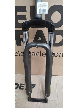 Вилка 27.5" st 1-1/8" am disc/v-br шток-200мм мокрый асфальт (м) (ys 7810 matt) lianji lj641 formula kozak