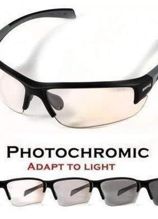 Окуляри фотохромні (захисні) global vision hercules-7 photochromic (clear), фотохромні прозорі