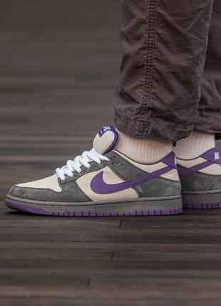 Кросівки nike sb dunk low “purple pegion”