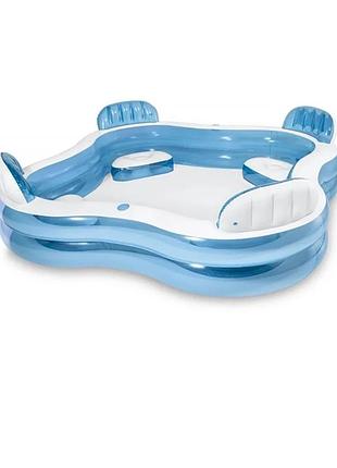 Дитячий надувний басейн intex 56475 new, 229 х 229 х 66 см