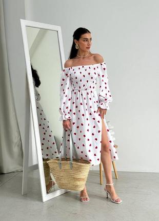 Нежное муслиновое платье
