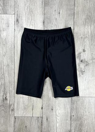 Nba lakers лосины велосипедки s размер баскетбольные черные
