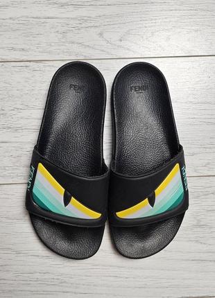 Шлепанці слайдери fendi оригінал