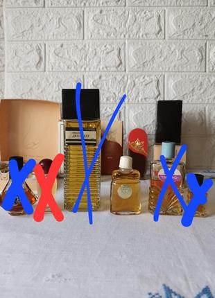 Духи одеколон винтаж рэтро