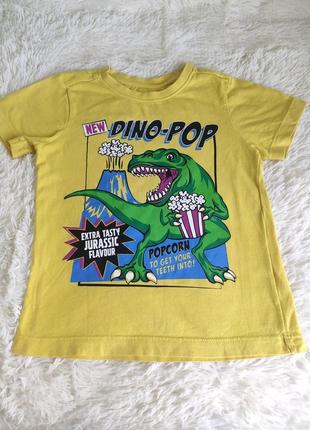 Футболка з динозавром рексом