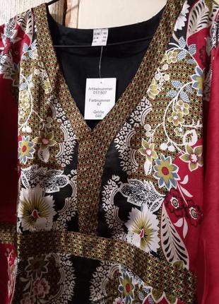 Новое платье размер 46 наш 52- 54-56 каталог otto  шелк на батистовой подкладке