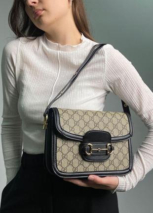 13077 сумка в стиле gucci horsebit 1955