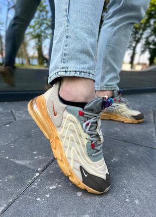 Кроссовки мужские nike air max 270 react x travis scott8 фото