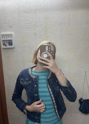 Джинсовый пиджак