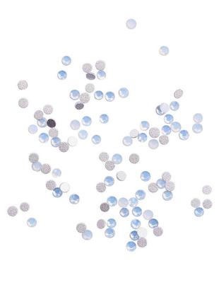 Komilfo стрази blue opal, розмір 3 (100 шт. в пакованні)