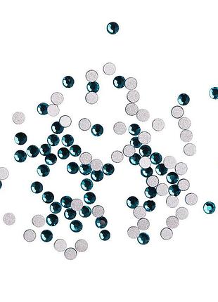 Komilfo стрази (100 шт. в пакованні), blue zircon, розмір 5