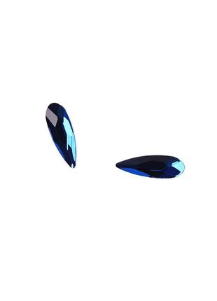 Komilfo камни teardrop mini (2×6 мм) sapphire, 2 шт.