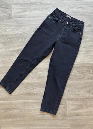 Круті сірі джинси mom denim co 8/36/s4 фото