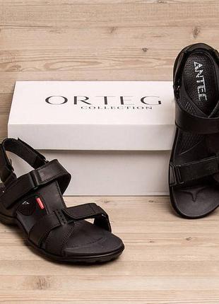 Чоловічі літні шкіряні сандалії високої якості весна літо босоніжки шльопанці2 фото