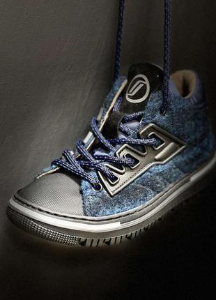 Демісезонні черевики jarrett сині2 фото