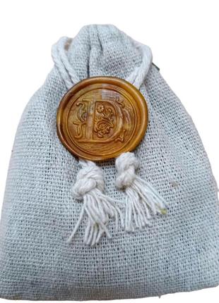 Набор для сургучной печати №0 факсимиле печать с буквой+сургуч+ложка