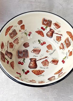 Миска эмалированная idilia "0314/57" (4л)