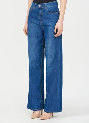 Базові стильні батальні джинси, висока посадка стрейчеві7 фото