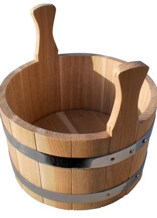 Шайка дубовая для бани и сауны 7 литров. daymart — цена 1270 грн в ...