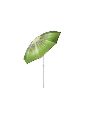 383067 пляжна парасолька 160см зелений