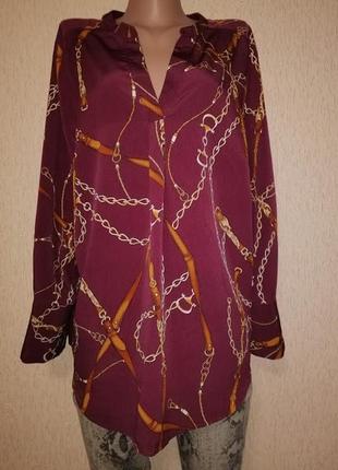 Легкая красивая женская кофта, блузка 18 размера papaya3 фото