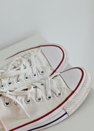 Молочные кеды converse женские. высокие кеды белые конверс оригинал. converse 38 размер.