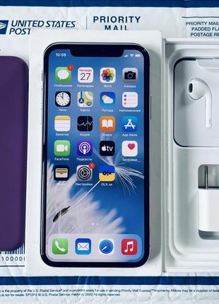 Iphone x 256gb silver neverlock2 фото