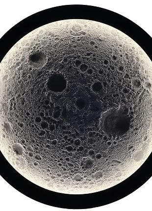 Світильник світлодіодний місяць чорний led 10w 3700k sneha (996653 black)