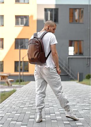 Женский рюкзак sambag 46х13х28 см коричневый cl01084685 фото