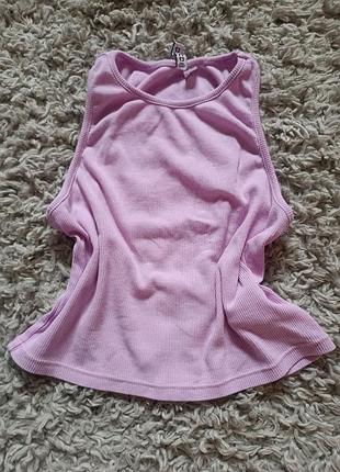 Маечка в рубчик h&amp;m