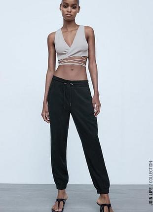 Zara premium yoggers зара джогери джоггеры р. хл