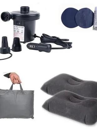 Универсальная кровать матрас для автомобиля в багажник черный