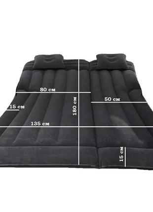 Универсальная кровать матрас для автомобиля в багажник черный