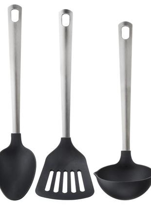 Ikea direkt кухонні прилади 3 елементи, нержавіюча сталь 501.375.81