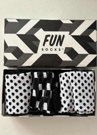 Шкарпетки fun socks в подарунковій упаковці 3 пари (36-40)